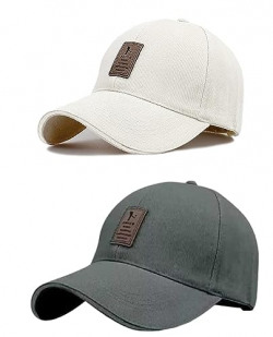 SELLORIA Brand Soft Cotton Adjustable Unisex Cap for Men and Women Fre