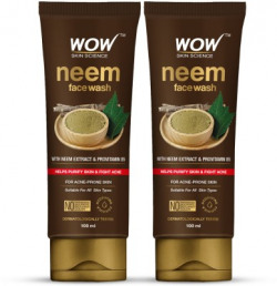 WOW SKIN SCIENCE Neem | Purifies Skin | Unclogs Pores | Fights Acne |