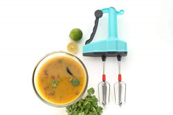 BLACK OLIVE DUAL HAND JUMBO BLENDER - POWER FREE FOR KITCHEN BEATER WH
