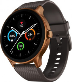 NOISE FUSE 1.38'' ROUND DISPLAY WITH BLUETOOTH CALLING, METALLIC FINIS