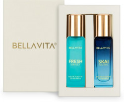 BELLA VITA ORGANIC FRESH PERFUME & SKAI AQUATIC PERFUME COMBO|2X20ML|W