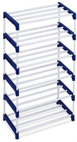 THENEXTSTORE HAVY PLASTIC PIPE SHOE RACK HOME OR 6 LAYER RACK ORGANIZI