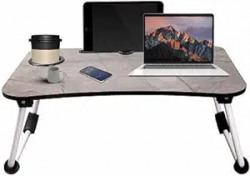 WINSOBEY STUDY TABLE/BED TABLE/FOLDABLE AND PORTABLE WOODEN/WRITING DE