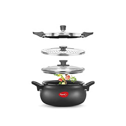 PIGEON BY STOVEKRAFT ALL IN ONE SUPER COOKER ALUMINIUM WITH OUTER LID