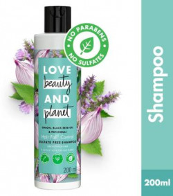 LOVE BEAUTY AND PLANET ONION, BLACKSEED & PATCHOULI HAIRFALL CONTROL S