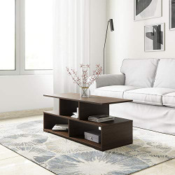 Amazon Brand - Solimo Venus Engineered Wood Contemporary Walnut Finish