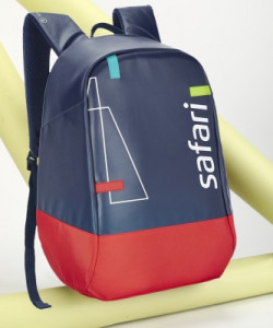 SAFARI POWERPACK 18 L LAPTOP BACKPACK(BLUE, RED, WHITE)