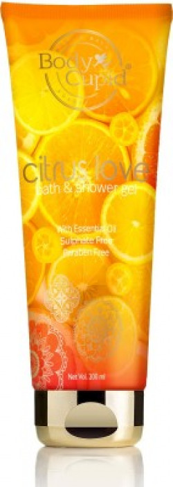 BODY CUPID CITRUS LOVE SHOWER GEL - 200 ML - NO SULPHATES,NO PARABENS(