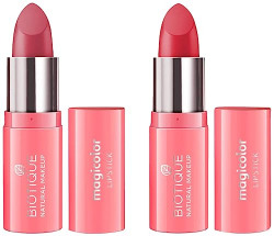 Biotique Natural Makeup Magicolor Lipstick, Barely There, 4g & Biotiqu