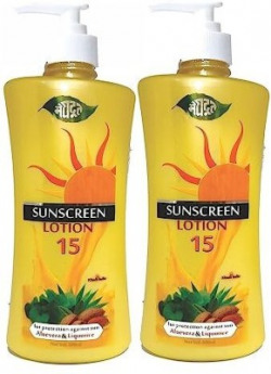 KHADI MEGHDOOT AYURVEDIC SUNSCREEN LOTION PACK OF 2 500ML(1000 g)
