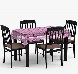 Weavers Villa Floral Cotton Net 4 Seater Rectangular Table Cover (40 x