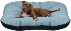 EXPECTING SMILE REVERSIBLE PET BED CUSHION FOR DOGS AND CATS - A SOFT