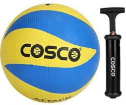COSCO ATTACK WITH PUMP VOLLEYBALL - SIZE: 4(PACK OF 1)