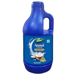 Dabur Anmol Gold 100 % Pure Coconut Oil - 1L | Natural | Nariyal Tel |