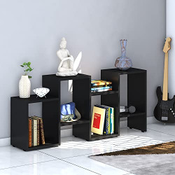 Klaxon Engineered Wood, Matt Finish Bern Book Shelf | Storage Unit | D