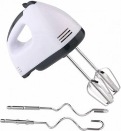 krenz Electric Hand Mixer with Stainless Steel Attachments, 7 -Speed,