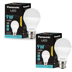 Panasonic 9W LED Bulb | LED Bulb 9 watt with B22 Base | 4kV Surge Prot