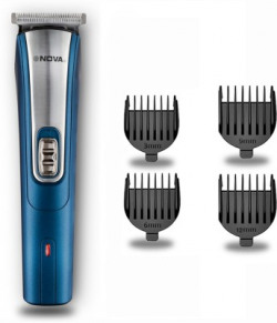 NOVA NHT 1042 USB TRIMMER 60 MIN RUNTIME 4 LENGTH SETTINGS(BLUE, SILV