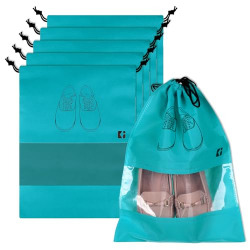 Kuber Industries Pack of 6 Shoe Bags | Shoe Bags for Travel | Non-Wove