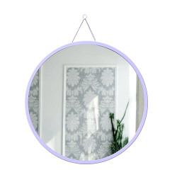 Furnish Craft Designer Round Wall Mirror for Living Room, Bedroom, Hom