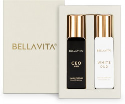 BELLA VITA ORGANIC CEO MAN PERFUME & WHITE OUD PERFUME COMBO| CITRUS &