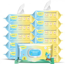 Mumta Soft Cleansing Baby Wipes with Aloe Vera & Vitamin E 80 Counts/P