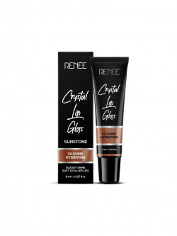RENEE CRYSTAL HI-SHINE GLASSY HYDRATING LIP GLOSS 8 ML - SUNSTONE 03