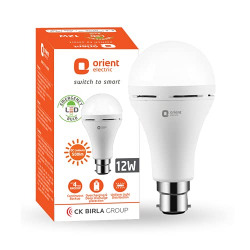 Orient Electric 12W Emergency LED bulb| Rechargeable LED light| 2 hour