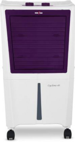 KENSTAR 40 L ROOM/PERSONAL AIR COOLER(WHITE & PURPLE, CYCLONE HC 40)