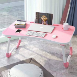 HF HARSH FASHION MULTIPURPOSE FOLDABLE WITH CUP HOLDER, STUDY , BED WO