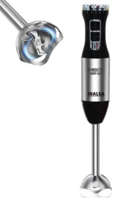 INALSA BY INALSA ROBOT INOX 500 500 W HAND BLENDER(BLACK/SILVER)