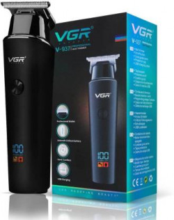VGR V-937 PROFESSIONAL HAIR TRIMMER WITH LED DISPLAY TRIMMER 500 MIN