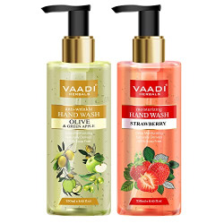 Vaadi Herbals Rejuvenating Luxurious Handwash - 250 ml (Pack of 2, Oli