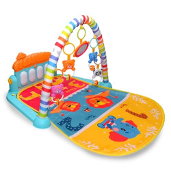 BUMTUM BABY PLAY MAT | BABY PIANO PLAY MAT GYM & FITNESS RACK WITH HAN