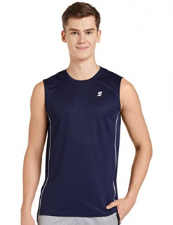 Amazon Brand - Symactive Men's Solid Regular Sleeveless T-Shirt (SYM-A
