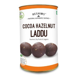 RESHIMS - HEALTHY COCOA HAZELNUT LADDU | SUGAR-FREE | ENERGY-BAR REPLA