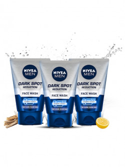 Nivea Men Set of 3 Dark Spot Reduction Face Wash with 10X Vitamin C Ef