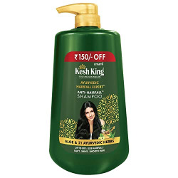KESH KING AYURVEDIC ANTI HAIRFALL SHAMPOO REDUCES HAIRFALL, 21 NATURAL