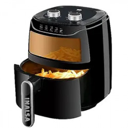 INALSA AIR FRYER FOR HOME|4.2 L CAPACITY|VISIBLE WINDOW & INTERNAL LIG