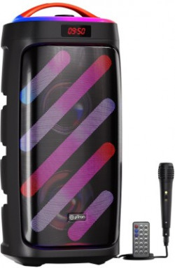 PTron Fusion Bold 100 W Bluetooth Party Speaker(Black, 2.0 Channel)