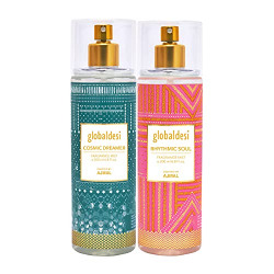 Global Desi Cosmic Dreamer & Rhythmic Soul Pack of 2 Body Mist 200ML e