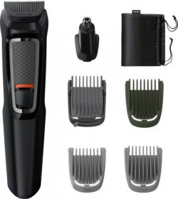 PHILIPS MG3724/30 TRIMMER 60 MIN RUNTIME 7 LENGTH SETTINGS(BLACK)