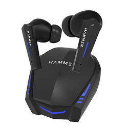 HAMMER G-SHOTS TRULY WIRELESS GAMING EARBUDS, 50 MS GAMING LOW LATENCY