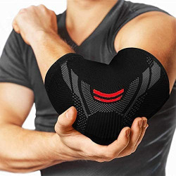 SERVEUTTAM ELBOW SUPPORT FOR GYM (1 PC) - ELBOW BRACE FOR MEN WOMEN WO
