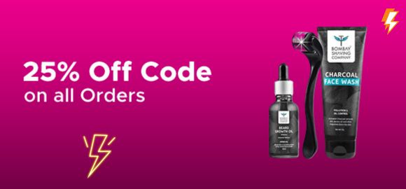 25% Off code on all orders
