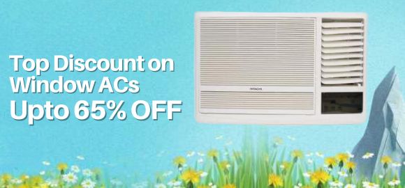 Top Discounts on Window ACs - Upto 65% OFF
