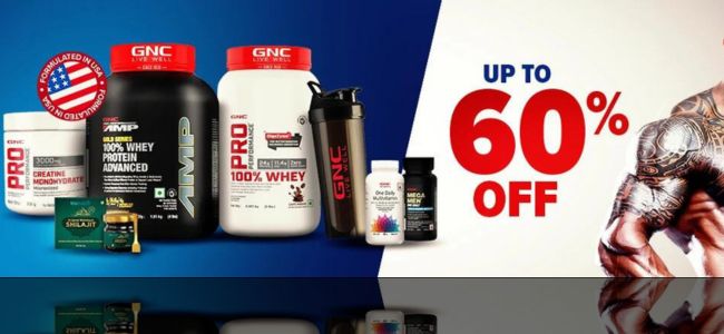GNC - Upto 60% OFF