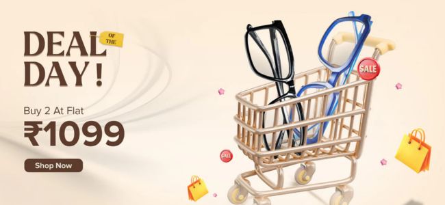 Buy 2 frames @ Flat Rs 1099 only