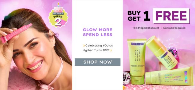 Hyphen Turn 2 - Buy 1 Get 1 FREE + 5% Prepaid Discount