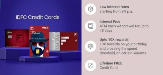 π₯ IDFC Credit Card is now Lifetime free : Now everyone will get IDFC credit card online in 5 minutes π³